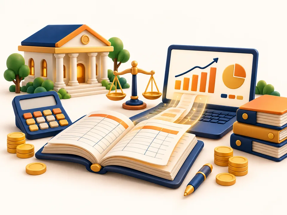 Finance & accounting illustration